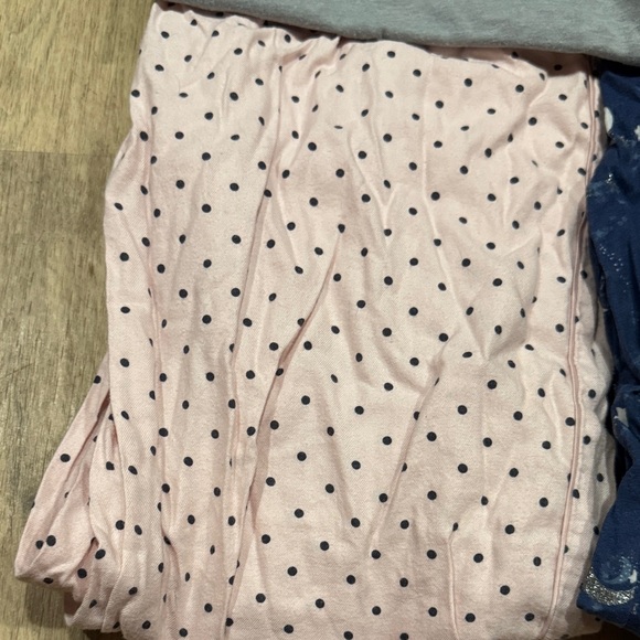 Victoria's Secret Pajama Set with Pink and Navy Bottoms - Picture 3 of 5